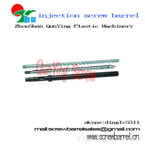 Qunying vis et baril pour Machine d'Injection